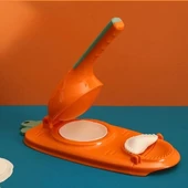 BUFFER® Havuç Tasarımlı Şık  Pratik  Börek Mantı Hamuru Presleme  Börek Yapma Kalıbı - 5