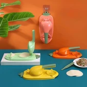 BUFFER® Havuç Tasarımlı Şık  Pratik  Börek Mantı Hamuru Presleme  Börek Yapma Kalıbı - 4