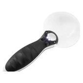 Kontrolü Için 10X 20X 2 Led Işıklı El Büyüteç - 4