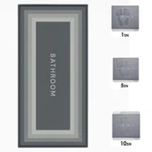 BUFFER® Sihirli Süper Su Emici Kaymaz Tabanlı Uzun Paspas 40*120 cm thumbnail 2