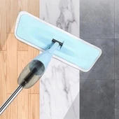 BUFFER® Döner Başlıklı Spreyli Mop Parke Ahşap Fayans Temizleyici Su Hazneli Sihirli Paspas thumbnail 5