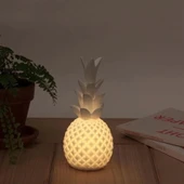 BUFFER® Ananas Şeklinde Desenli Büyük Boy Pilli Masa ve Gece Lambası - 3