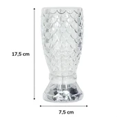 BUFFER® Balık Süzgeç Model USB Şarjlı Kumandalı 16Farklı Işık Modlu Masa Üstü Kristal Akrilik Led thumbnail 5