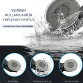 BUFFER® 360 Derece Dönen Torpido Üstü Uzunluk Ayarlamalı Vantuzlu Teleskopik Araç Telefon Tutucu thumbnail 6