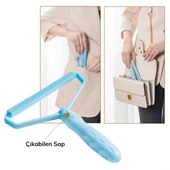 BUFFER® Çift Taraflı Elbise Kazak Plastik Kumaş Tüy Alma ve Tiftik Temizleyici Toplayıcı Taşınabilir - 7