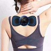 BUFFER® Titreşimli USB Şarj Aletli Mini Elektrikli Kelebek Masaj Aleti thumbnail 3