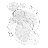 BUFFER® Ayakkabı İçi Ayak Kaydırmaz Dolgulu Rahat Silikon Pedi Tabanlığı thumbnail 2