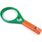 Optik Cam El Büyüteç 65Mm 6X 4X Pusulalı Çocuklar Ve Yetişkinler Mg89075 - 1