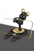 BUFFER® Ayıcıklı Telefon ve Tablet Standı Masa Üstü Telefon ve Tablet Tutucu Aparatı - 6