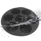 BUFFER® 7 Gözlü Silikon Çok Amaçlı Airfryer Muffin Cupcake Kek ve Çörek Pişirme Kalıbı thumbnail 4