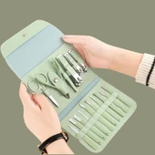 BUFFER® Kendiliğininden Çantalı Seyahat Tipi 16 Parça Manikür Pedikür Seti thumbnail 3