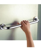 ​​​​​​​Duşakabin İçi Yaşlı ve Bedensel Engelli Tutunma Aparatı | 9x30 cm Krom Metal Tutma Barı | Güvenli Dayanıklı Tasarım | Otel Buklet Serisi - 2