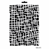 MIX MEDİA STENCIL MA SERİSİ MA41 21X29 - 1