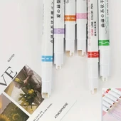 Şekilli Desen Baskılı 6'lı Kalem Seti thumbnail 3