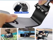Araba Gösterge Üstüne Takılan 360 Oynar Başlıklı Telefon Tutucu thumbnail 4