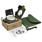 Prizmatik Suya Dayanıklı Işıltılı Pusula Ile Kılıfı Askeri Ordu Kamp Yürüyüş Seyahat Için Jeoloji Pusula thumbnail 3