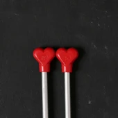 ADDI KALPLİ 5MM 40CM KLASİK ALÜMİNYUM ÖRGÜ ŞİŞİ - thumbnail 3