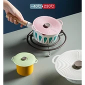 3'lü Vakumlu Silikon Kapak Seti thumbnail 4