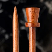La Mia Rosewood 5.5 mm 36 cm Ahşap Örgü Şişi thumbnail 2