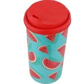 Herevin Desenli Kahve Bardağı-Karpuz 470 CC 161920-013 - 1