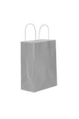 Umur Karton Çanta 10x20x22 Silver Kuşe 50 Li - 1