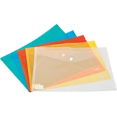 Noki Çıtçıtlı Dosya Evrak Zarfı Kırmızı 3101 - 1