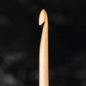 La Mia Whitewood 2 mm 15.5 cm Ahşap Yün Tığ thumbnail 2