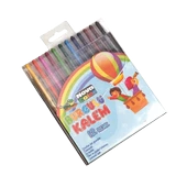 Nova Color Mum Pastel Boya Silinebilir Yuvarlak 12 Renk NC-2122 - 1