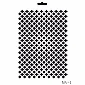 MIX MEDİA STENCIL MA SERİSİ MA49 21X29 - 1