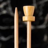 La Mia Whitewood 3 mm 36 cm Ahşap Örgü Şişi thumbnail 2