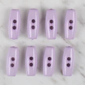 Loren Crafts lila 8 li çoban düğmesi - 60 thumbnail 2