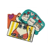 Sevimli Hayvan Tasarımlı Kapı Paspası thumbnail 1