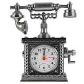 Vintage Telefon Tasarımlı Masa Saati thumbnail 3