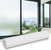 UV Engelleyici Buzlu Cam Filmi 5 Metre x 60 Cm. thumbnail 1