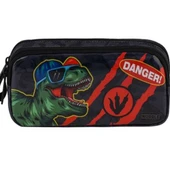 Muggle Kalem Çantası Danger Dino Siyah Mu-9284 - 1