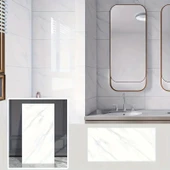 Beyaz Mermer Desenli Alüminyum Plastik Duvar Stickerı thumbnail 3