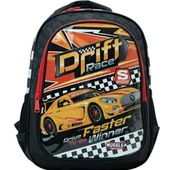 Muggle Okul Çantası Drift Car Siyah Mu-9475 - 1