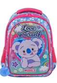 Muggle Okul Çantası Cute Koala Mavi Mu-8744 - 1