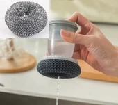 Deterjan Hazneli Telli Bulaşık Fırçası thumbnail 3