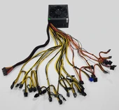 OLKO 2000 W POWER SUPPLY 16xPCI-E(6+2Pin), MINING 1x20+4p/8xSata/96+PLATINUM (MK-2000SP) thumbnail 6