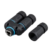Dişi - 2x Dişi IP68 Su Geçirmez RJ45 Konnektör - 1