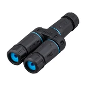 Dişi - 2x Dişi IP68 Su Geçirmez RJ45 Konnektör - 2