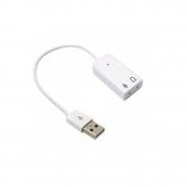Azemax Usb 5.1 Kablolu Virtual 3d Harici PC Ses Kartı - 1