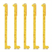 Sevimli Sarı Zürafa Boy Ölçüsü Sticker thumbnail 1