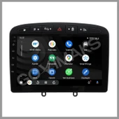 PEUGEOT 308 RCZ SİYAH 2008-2013 UYUMLU 4 GB RAM 64 GB HAFIZA ANDROID MULTIMEDIA thumbnail 3