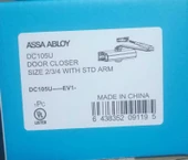 Dirsek Kollu Hidrolik Kapatıcı Yangına Dayanıklı DC105U ASSA ABLOY - 3