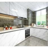 Mermer Desenli Yapışkanlı Tezgah Folyosu 5 mt. thumbnail 2