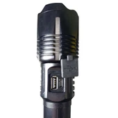 1500 Lümen TG Led 2800 mAH Zoom Özellikli Şarj Edilebilir El Feneri SK3300 thumbnail 3