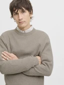 JACK JONES Erkek Desenli Örgü Kazak 12283381 thumbnail 5