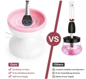 Elektrikli Makyaj Fırçası Temizleyici thumbnail 5